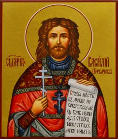 Рукописная икона Василий Горбачев
