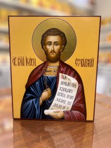 Рукописная икона Иоанн Сочавский