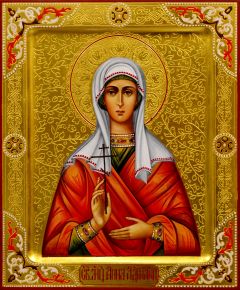 Рукописная икона Анна Адрианопольская