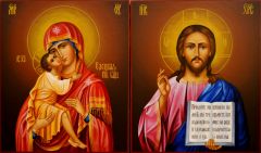 Рукописная венчальная пара Елецкая