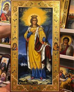Мерная икона Екатерина великомученица 12