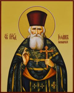 Рукописная икона Иоанн Кормянский