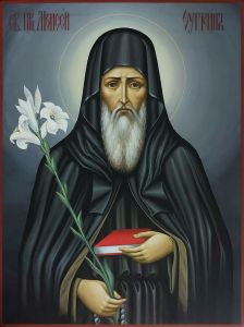 Рукописная икона Моисей Угрин