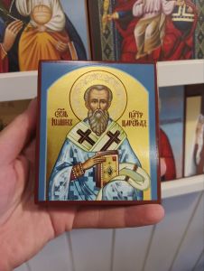 Рукописная икона Иоанн Цареградский