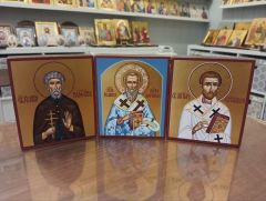 Рукописная икона Иоанн Цареградский