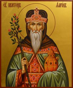 Рукописная икона Аарон Первосвященник