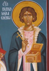 Рукописная икона Райко-Иоанн Шуменский Болгарский