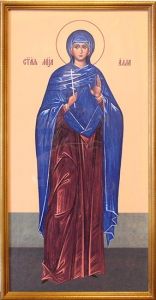 Рукописная икона Алла Готфская