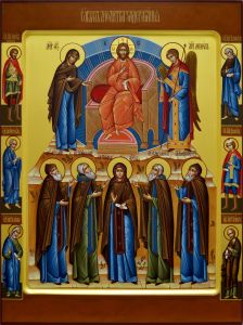 Рукописная икона Молитва Задержания