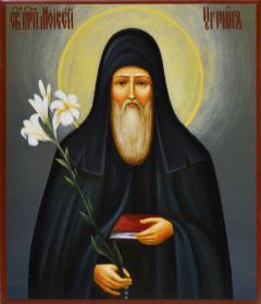 Рукописная икона Моисей Угрин