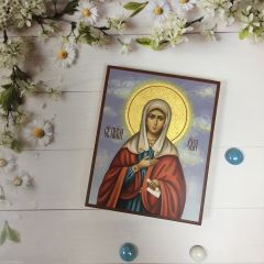Рукописная икона Ева Праматерь 2