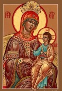 Рукописная Аризонская икона Божией Матери