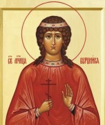 Рукописная икона Вероника Едесская