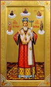 Рукописная мерная икона Григорий Константинопольский