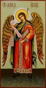 Рукописная икона Архангел Гавриил 4