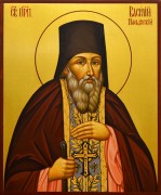 Рукописная икона Василий Площанский