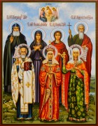 Рукописная семейная икона 118