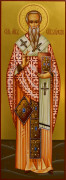 Рукописная мерная икона Лев Катанский