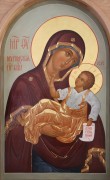 Рукописная икона Муромская Божия Матерь