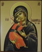 Рукописная Владимирская икона Божией Матери