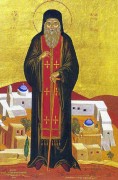 Рукописная икона Арсений Паросский