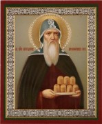 Рукописная икона Спиридон Печерский