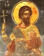 Рукописная икона Акепский