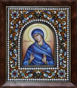 Икона из финифти Евгения преподобномученица