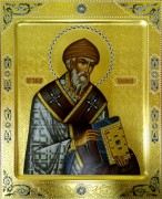 Рукописная икона Спиридон Тримифунтский 5
