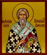 Рукописная икона Иоанн Постник Константинопольский