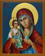 Рукописная икона Праворучица