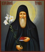 Рукописная икона Моисей Угрин