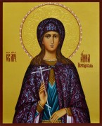 Рукописная икона Анна Персидская